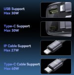 ⁦شاحن للسيارة متعدد المنافذ (4 في 1)⁩ - الصورة ⁦4⁩