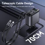 ⁦شاحن للسيارة متعدد المنافذ (4 في 1)⁩ - الصورة ⁦7⁩