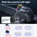 ⁦شاحن للسيارة متعدد المنافذ (4 في 1)⁩ - الصورة ⁦10⁩