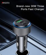 ⁦شاحن سيارة ثلاثي المنافذ⁩ - الصورة ⁦10⁩