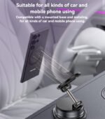 ⁦استاند مغناطيسي للجوال بقاعدة شفط⁩ - الصورة ⁦7⁩