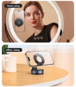 ⁦استاند مغناطيسي للجوال بقاعدة شفط⁩ - الصورة ⁦4⁩