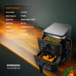 ⁦قلاية هوائية مزدوجة⁩ - الصورة ⁦9⁩