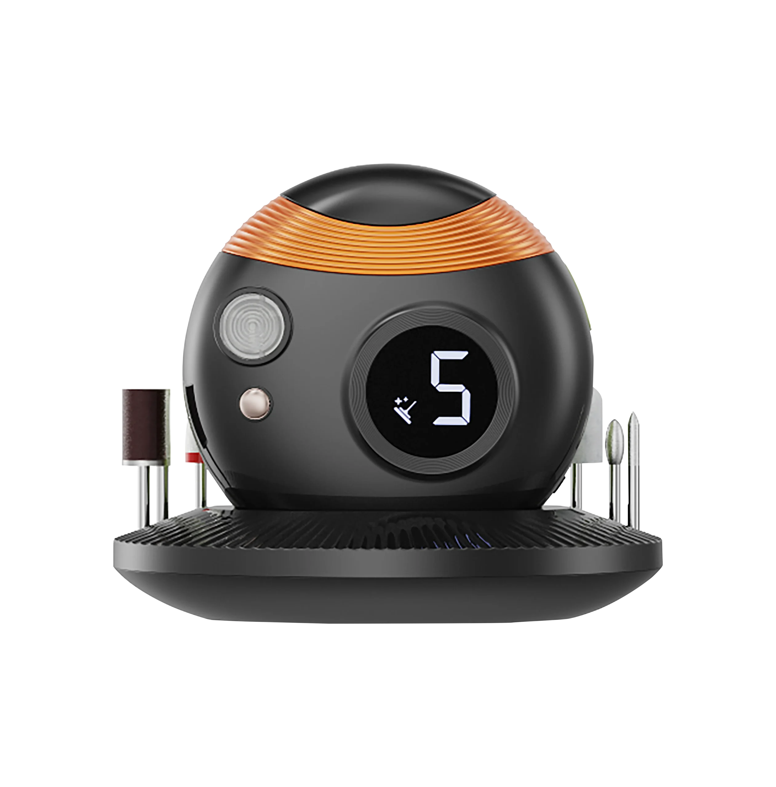 PD-LFST119-BK-9976-4 جهاز العناية بالأظافر المتكامل Porodo - الصورة 1