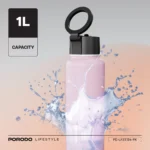 ⁦مطارة مع استاند للجوال (1 لتر) Porodo - لون وردي⁩ - الصورة ⁦9⁩